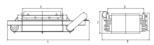 RCDF型油冷自卸式盤式除鐵器二
